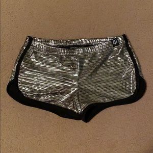 Betabrand disco track shorts - never worn!